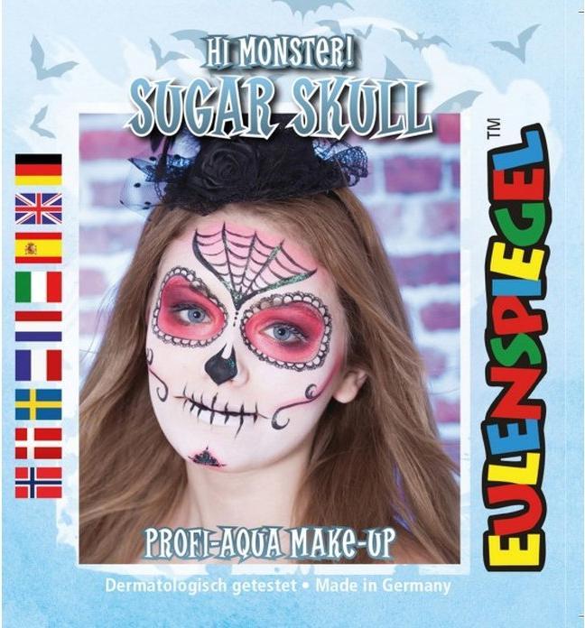 Actual product image Eulenspiegel Motif set: Day of the Dead skull