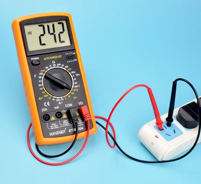 Actual product image OEM Digital multimeter (voltmeter) HANDSKIT DT-9205A