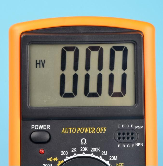 Actual product image OEM Digital multimeter (voltmeter) HANDSKIT DT-9205A