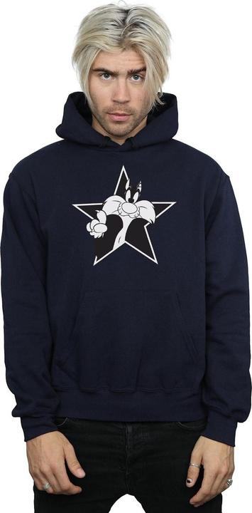 Produktbild Looney Tunes Sylvester Mono Star Kapuzenpullover (S)
