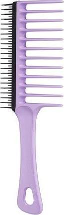 Image du produit Tangle Teezer Wide Tooth Comb pour cheveux 3C à 4C Lilas et noir