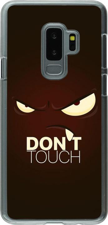Produktbild PhoneLook Hülle transparent Angry Dont Touch (Samsung Galaxy S9+)