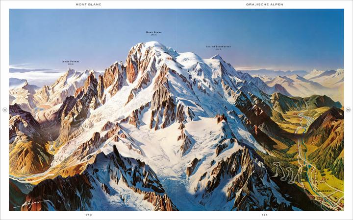 Immagine prodotto Alpi. L'arte della mappa panoramica (Tedesco, Tom Durata, 2024)