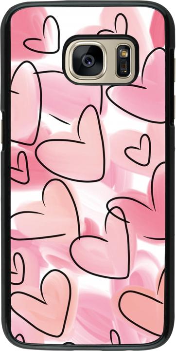 Immagine prodotto PhoneLook Coque Pasqua 2023 cuori rosa (Samsung Galaxy S7)