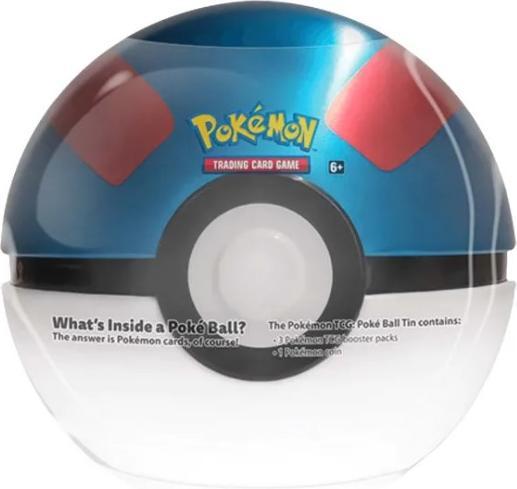 Produktbild Pokémon Pokemon TCG: Pokeball Tin Best Of 2021 - Quick Ball (POK809767 Quick)