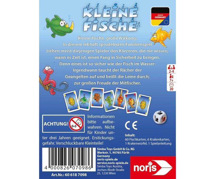 Produktbild Noris Kleine Fische (Deutsch)