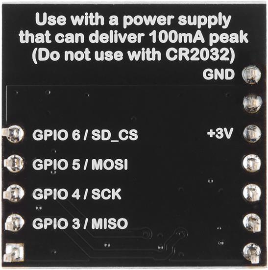 Actual product image RFDuino MicroSD Shield (Shield)