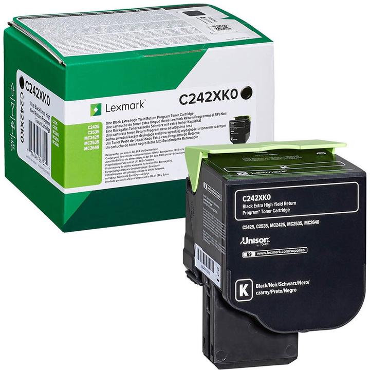 Productafbeelding Lexmark C242XK0 (BK)