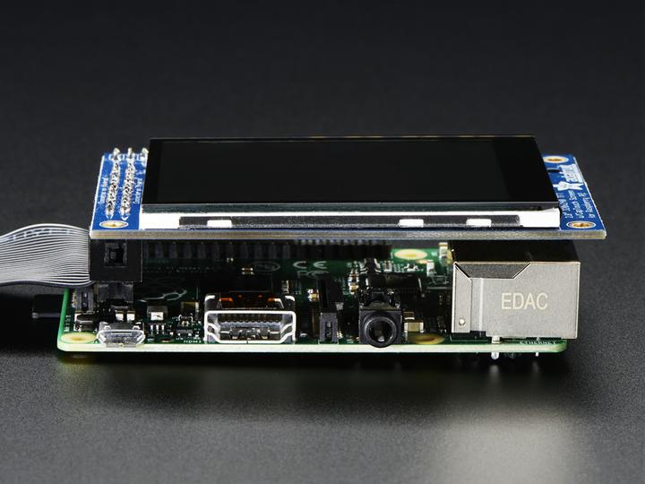 Actual product image Adafruit PiTFT Mini Kit 2.8" TFT with Capacitive Touch Screen (Display)