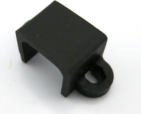 Produktbild OEM Micro Metal Gearmotor Bracket Extended Schwarz (Schrauben)