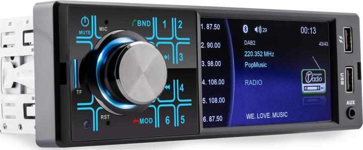 Actual product image Caliber Car radio RMD404 1 DIN