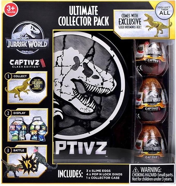 Actual product image Jurassic World CAPTIVZ ultimate set Collector Pack, D, TM-JW-CC3E