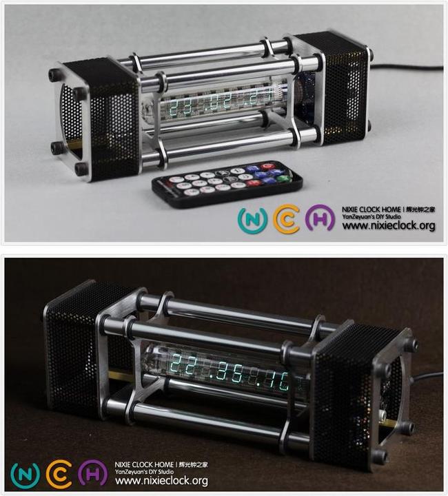 Actual product image Nixieclock DIY VFD Tube Clock Assembled