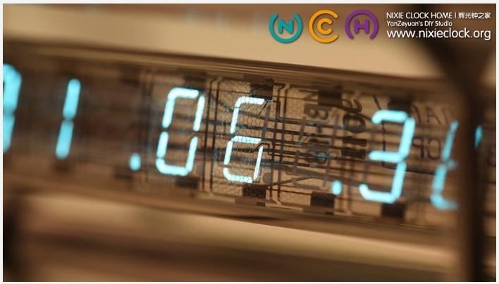 Actual product image Nixieclock DIY VFD Tube Clock Assembled