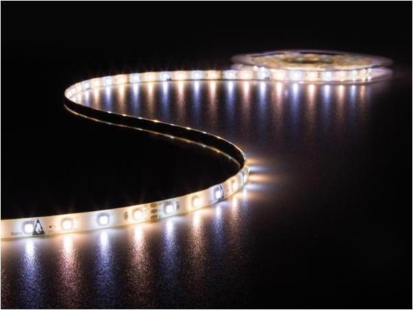 LED Strips Consumer KIT MIT WARMWEISSEN & KALTWEISSEN FLEXIBELEN LED STRIP, STEUERGERÄT UND STROMVERSORGUNG - 300 LEDs - (500 cm)