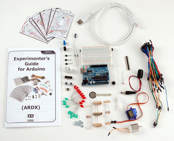 Actual product image Adafruit ARDX v1.3 Experimentation Kit for Arduino Uno R3