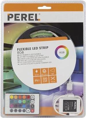 Image du produit LED Strips Consumer Kit Ruban à Led Flexible Avec Contrôleur Et Alimentation - Rvb - 90 Led - 3 m - 12 Vcc (Vert, Bleu, Rouge, 300 cm)