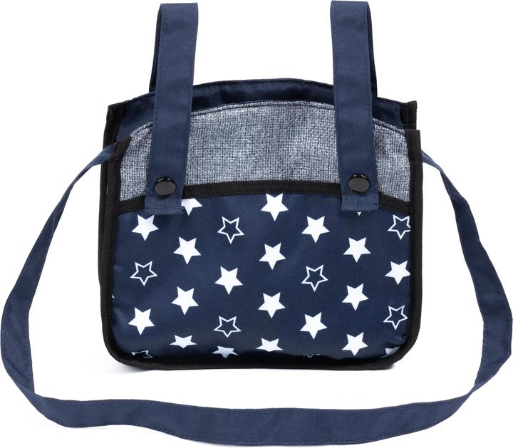 Actual product image Bayer Design 17015AA Combi Poppenwagen Xeo, tas, blauw, sterren