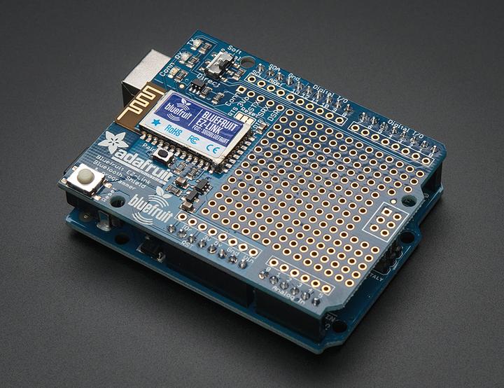 Actual product image Adafruit Bluefruit EZ-Link Shield BT Arduino v1.0 (Shield)