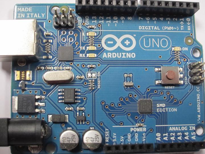 Actual product image Arduino Uno SMD