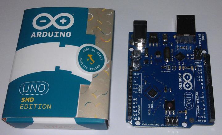 Actual product image Arduino Uno SMD