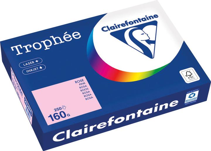 Actual product image Clairefontaine Universal paper Trophée coloured (160 g/m², 250 x, A4)