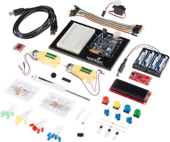 Actual product image SparkFun Inventor's Kit for Genuino 101