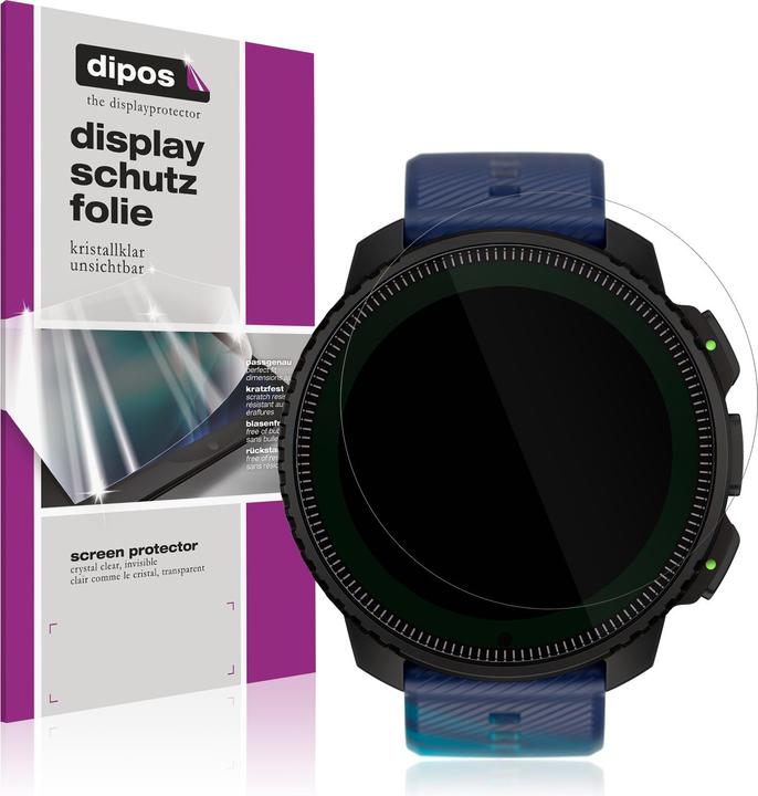Dipos Schutzfolie Klar für Suunto Vertical Solar