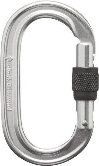 Actual product image Black Diamond Oval Keylock Scrwgt Carabiner
