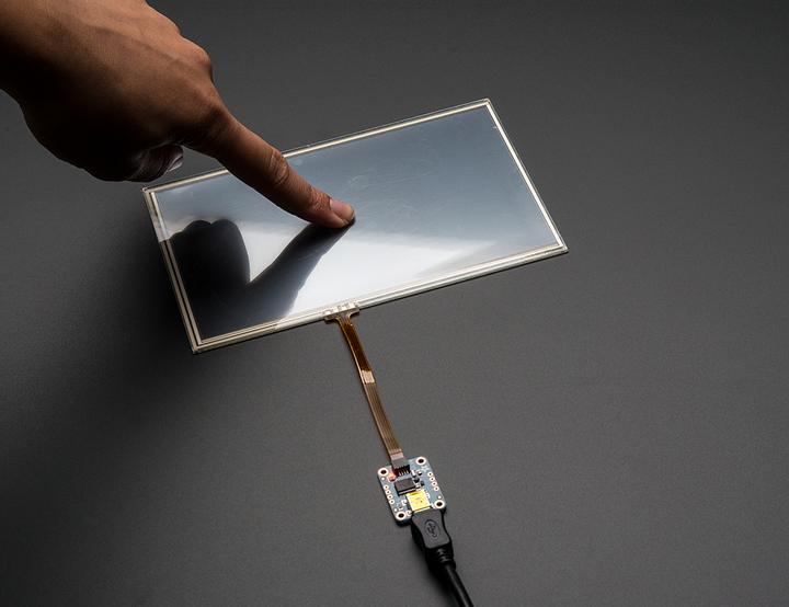 Actual product image Adafruit Resistive Touch Screen to USB Mouse Controller AR (Various)