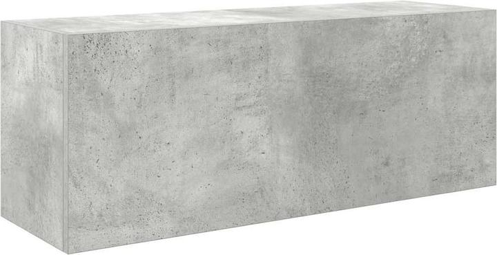 Immagine prodotto VidaXL Armadio da parete per bagno grigio cemento 80x25x30 cm in legno (80 x 25 x 30 cm)