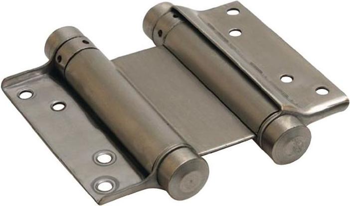 Actual product image Deni Swing door hinge steel galvanised size 39 length 175 mm 55 kg door thickness 40-45 mm