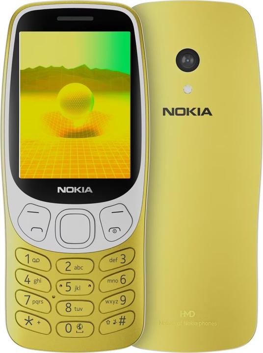 Nokia 3210 (2024) - 4G, VoLTE, 2,4", 2MP, 64MB/128MB Y2K Gold (2.40", 2 Mpx, 4G)
