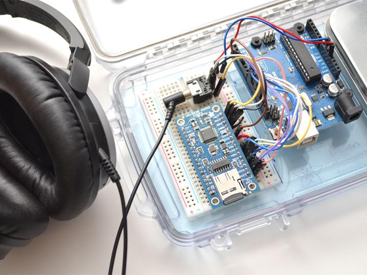 Adafruit VS1053 Codec MicroSD Breakout (MP3/WAV/MIDI/OGG) (Diverse)
