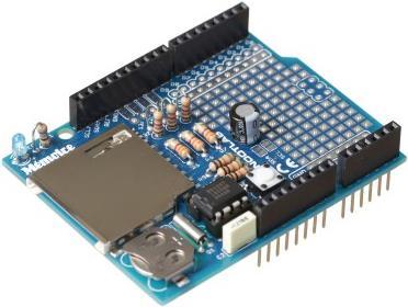 Image du produit Snootlab Kit mémoire 2.0 (Data Logging Shield avec DS1307) (Kit électronique)