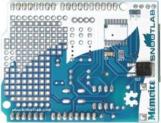 Image du produit Snootlab Kit mémoire 2.0 (Data Logging Shield avec DS1307) (Kit électronique)