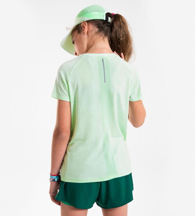 Image du produit Kiprun Tee-shirt running sans couture Fille - Run 900 Light vert clair (146)