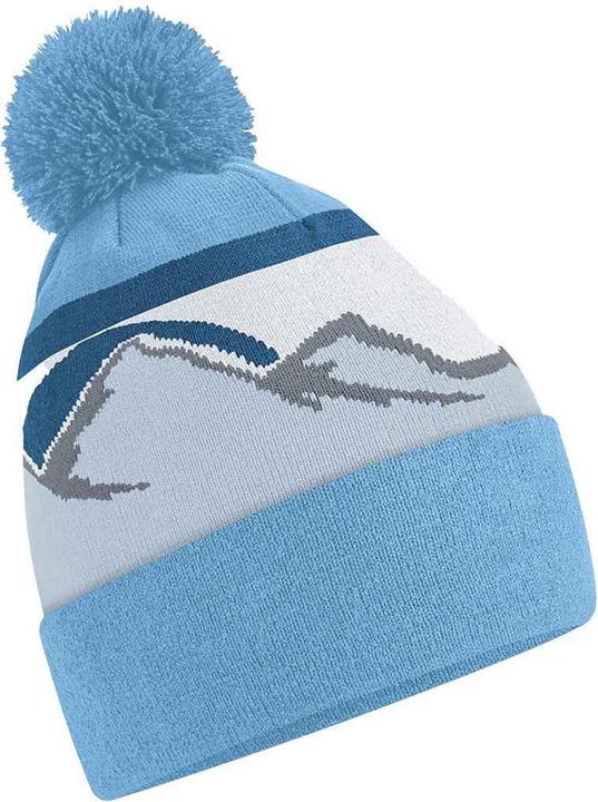 Actual product image Beechfield Mountain Pom Pom Beanie