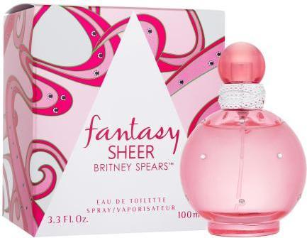 Actual product image Britney Spears Fantasy Sheer EDT 100 ml (Eau de toilette, 100 ml)