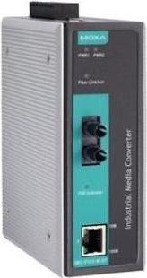 Immagine prodotto Moxa IMC-P101-S-ST - Convertitore multimediale industriale PoE da 10/100BaseT(X) a 100BaseFX