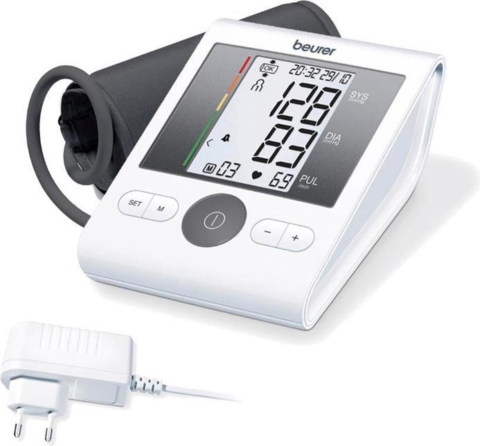 Actual product image Beurer Upper arm blood pressure monitor BM 28 with universal cuff (Blood pressure monitor upper arm)