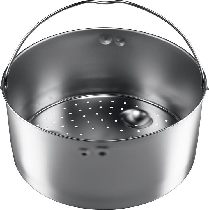 Produktbild Silit Schnellkochtopf Einsatz Dünsteinsatz gelocht hoch für 22cm Sicomatic (21 cm, Metall)