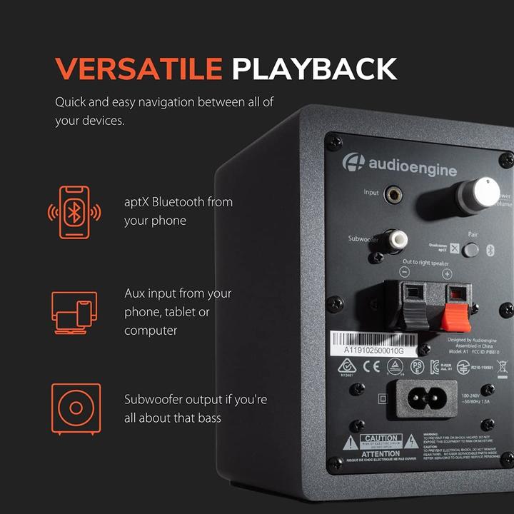 Actual product image Audioengine A1 Heim Music System (1 pair, 60 W)