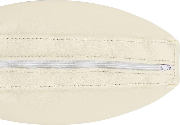 Produktbild Beliani Linkes Leder-Ecksofa beige Farbe OSLO (Ecksofa)