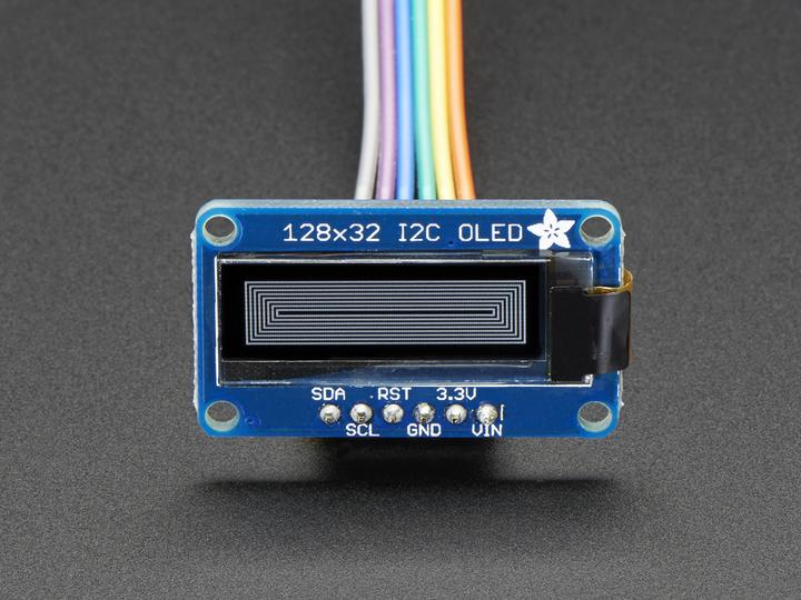 Actual product image Adafruit Monochrome 128x32 I2C OLED graphic display (Display)