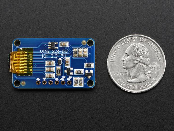 Actual product image Adafruit Monochrome 128x32 I2C OLED graphic display (Display)