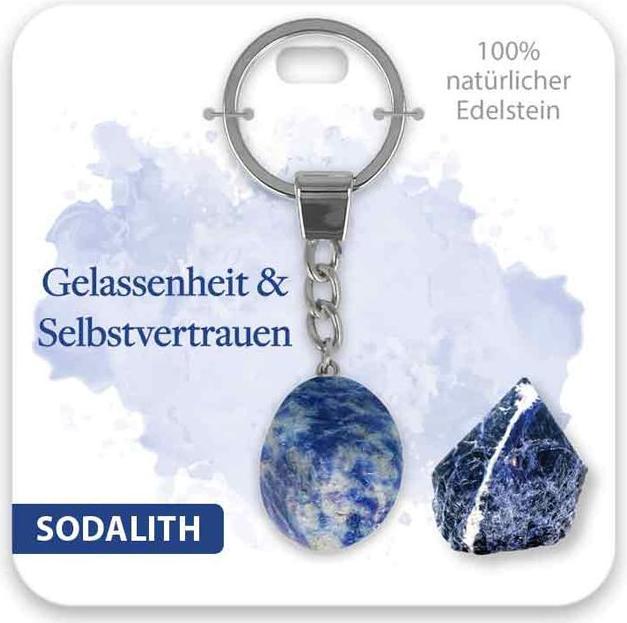 BB Klostermannn Schlsselanhnger Edelstein Sodalith