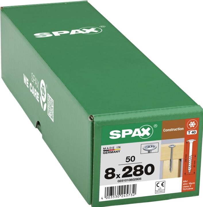 Produktbild Spax Holzbauschrauben (50 Schrauben pro Stück)