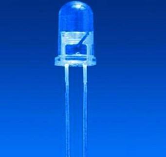 Produktbild OEM Superhelle LED Blau im Transparenten Gehäuse 5mm
