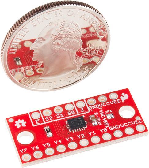 Actual product image SparkFun Multiplexer Breakout 8 Channel (74HC4051) (Various)